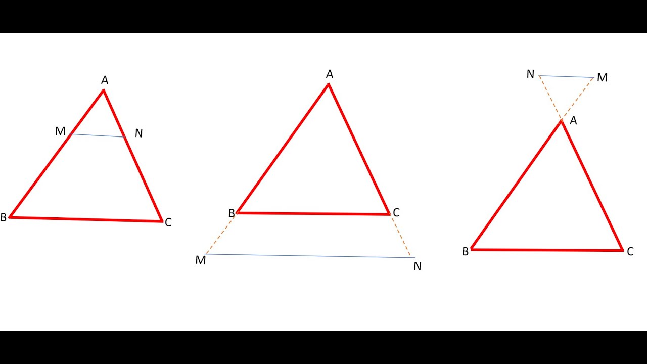 Teorema fundamentala a asemanarii. Asemanarea triunghiurilor. - YouTube