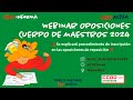 Asamblea oposiciones maestros y fechas 19022024