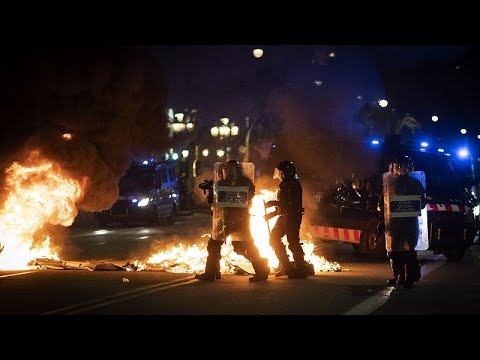 Protests break out in Spain over arrest of anti-monarchy rapper