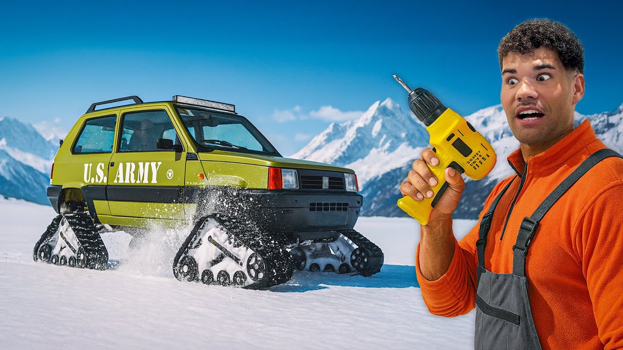 PRIME MODIFICHE ESTREME ALLA PANDA 4X4