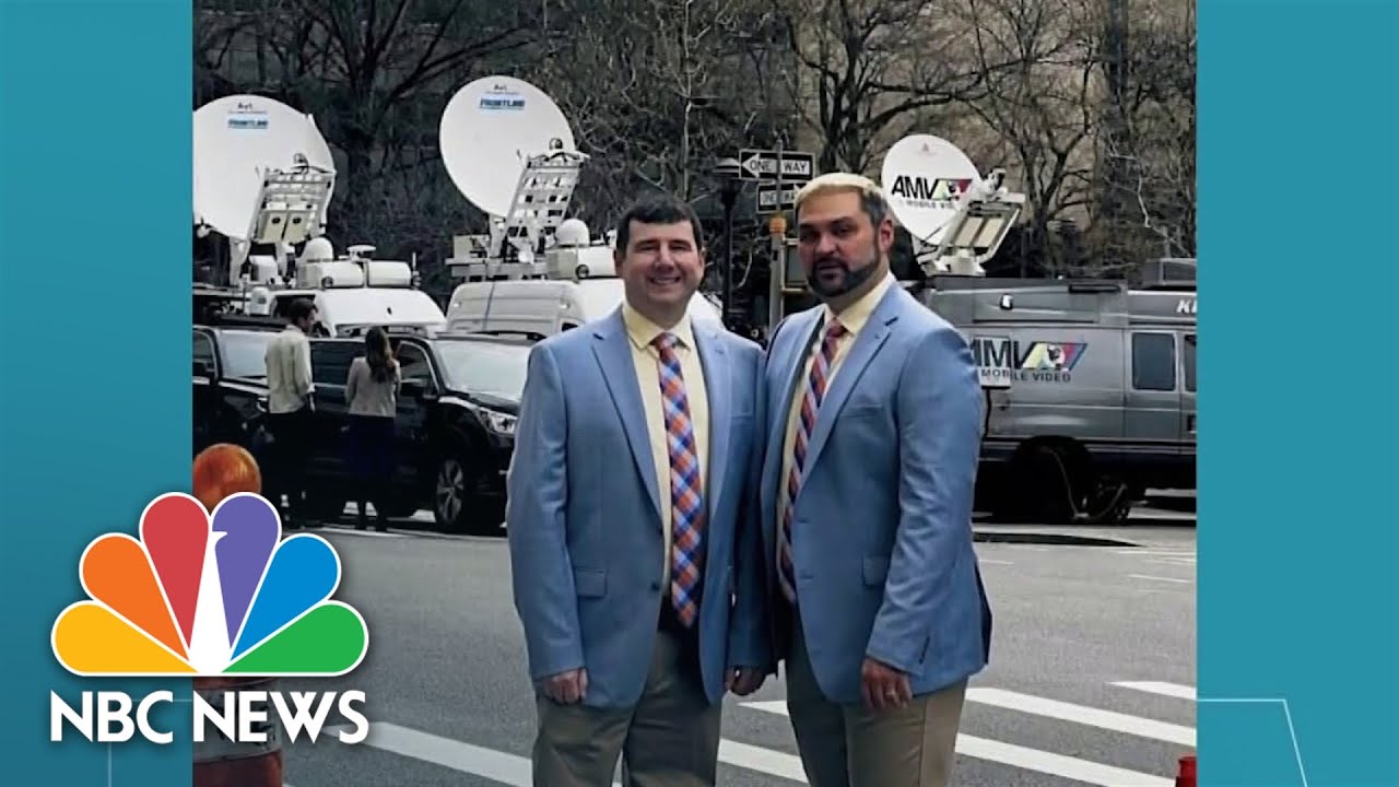 How one couple navigated their Manhattan courthouse wedding amid Trump’s arraignment