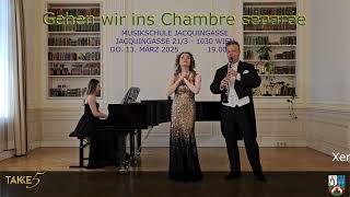 "Geh'n wir in's Chambre Separee". 13. März '25, 19.00, Jacquingasse 21/3, Wien.
