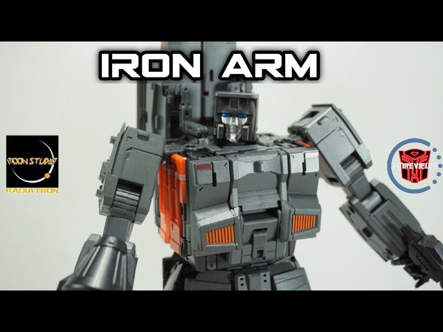MS-3IRON ARM 鉄腕　非正規　トランスフォーマー Moon Studio MS-03 Iron Arm (AKA Kaen) - YouTube