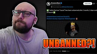 Lacari Unbanned on Twitch 1 Month After Leaking SUS Links In Text Doc On Stream