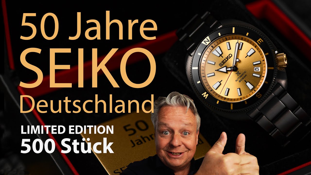 Seiko Prospex 50 Jahre Seiko Deutschland Limited Edition SRPJ73K1