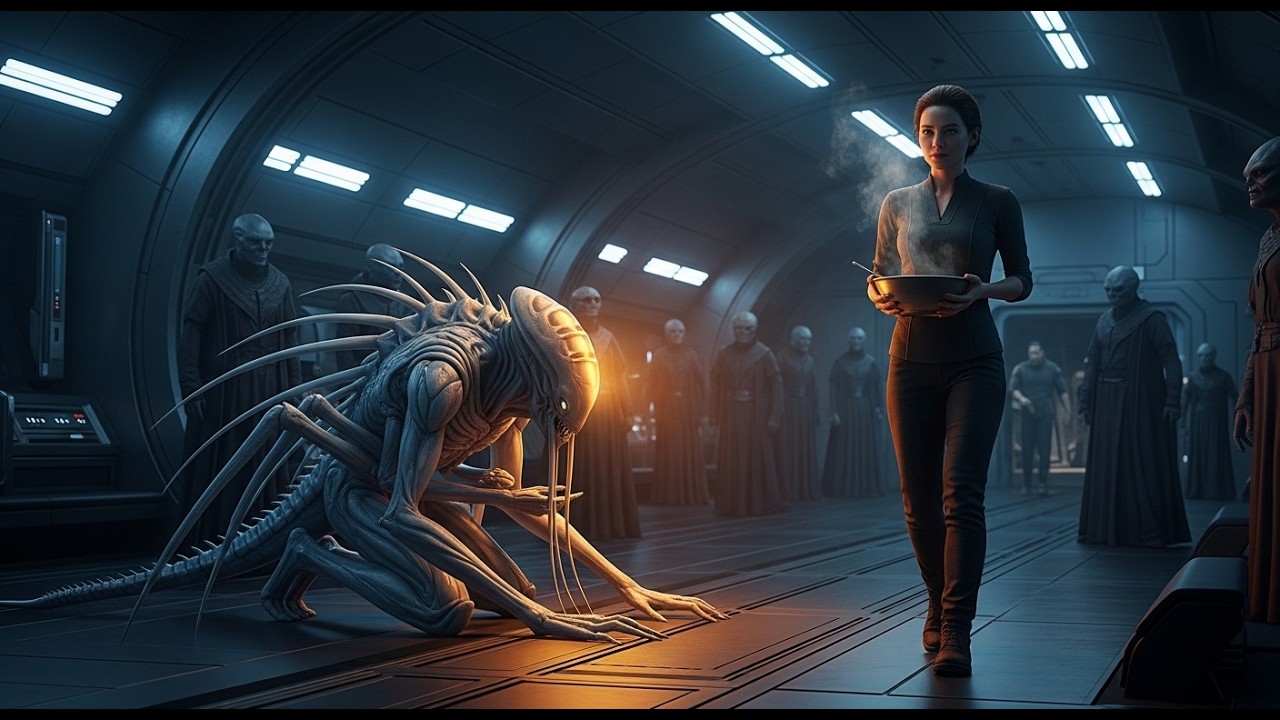 Everyone Laughed at the Starving Alien — One Human Offered Dinner Instead | HFY | HFY Sci-fi Stories