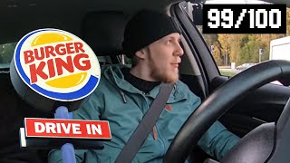 Ajetaan 100 kertaa Burger Kingin autokaistalle