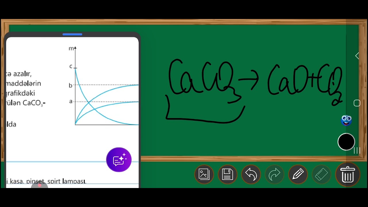 8 ci sinif Kimyəvi tənlik və Maddə kütləsinin saxlanması qanunu✅️‼️