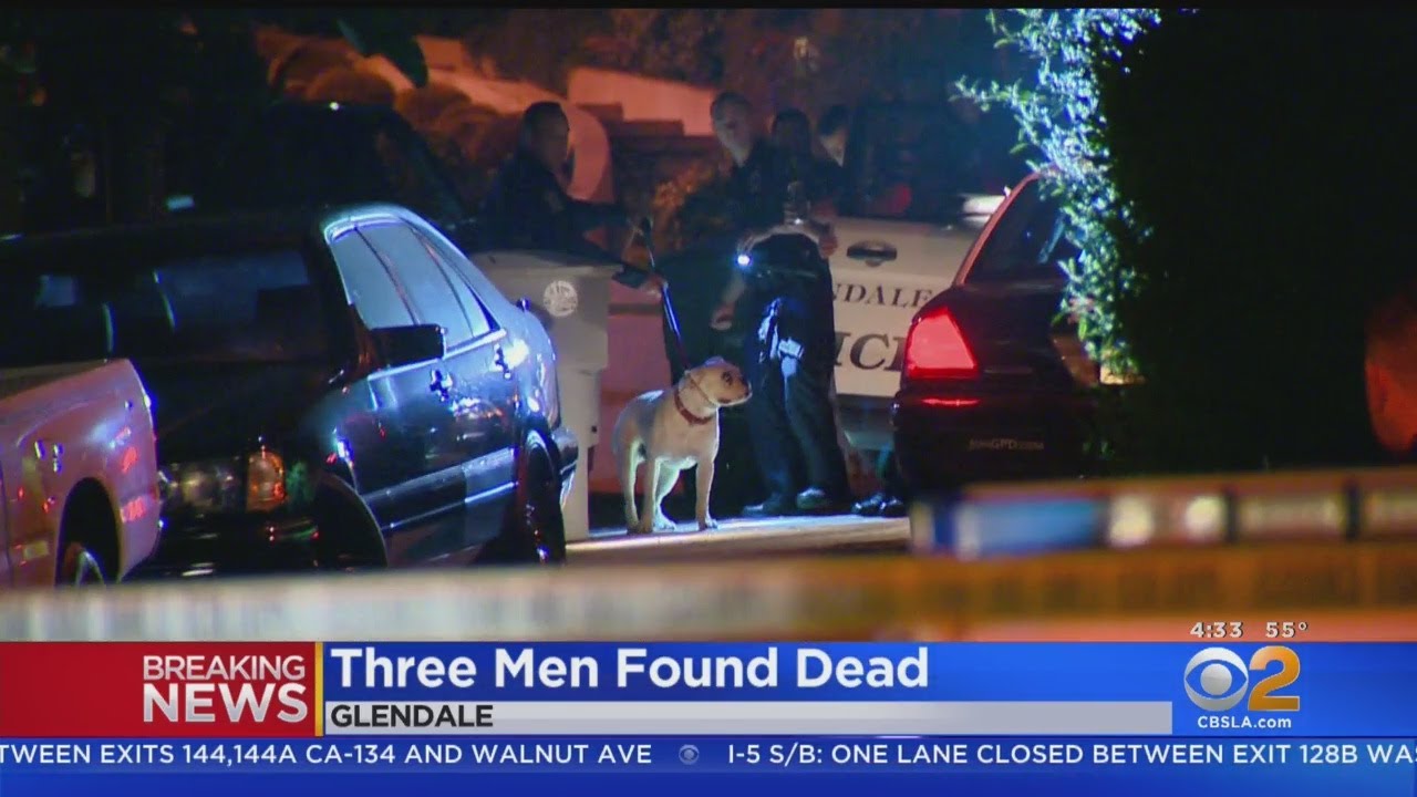 Three Men Discovered Shot To Death In Glendale Home - YouTube