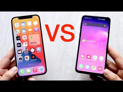iPhone 12 Vs Samsung Galaxy S10e! (Comparison) (Review) - YouTube