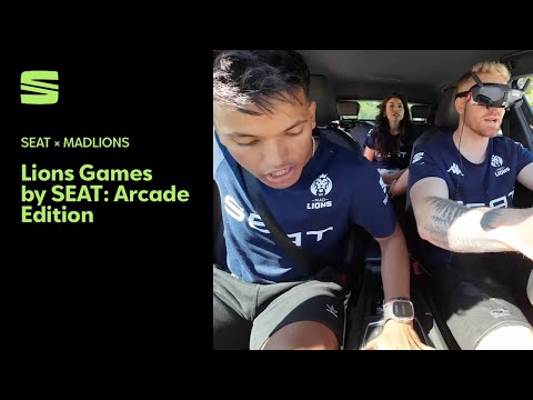 SEAT × MAD Lions | Lions Games by SEAT: Arcade Edition.