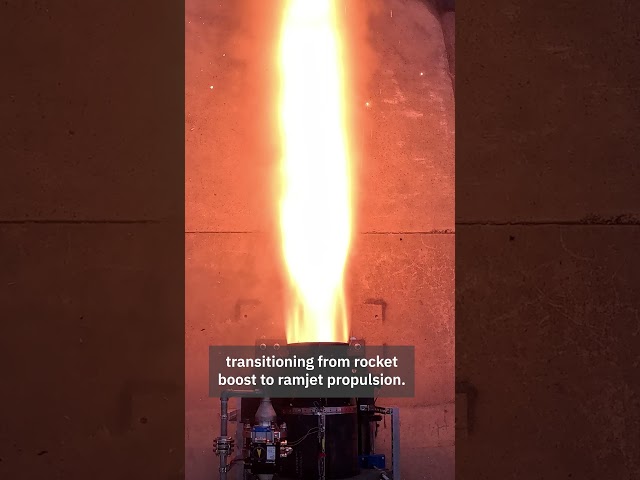 The booster ➡️ ramjet advantage