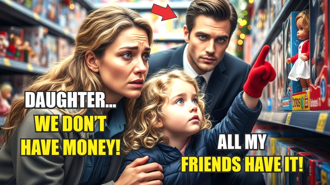 POOR MOM TAKES DAUGHTER TO BUY TOY WITH $10 ON CHRISTMAS EVE, BILLIONAIRE'S ACT MOVES EVERYONE
