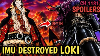 LOKI Was Defeated By Imu | GOD AND DEVIL | One Piece Chapter 1181 Spoilers Explained