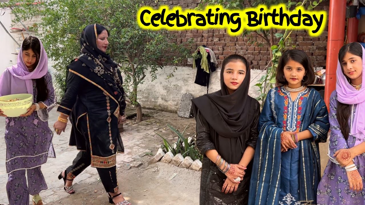Celebrating Birthday in the Village! What We Prepared for Our Daughter ? | Village Sham