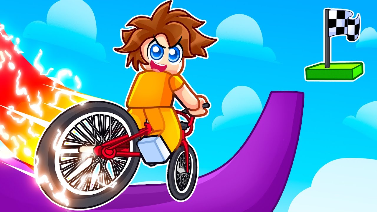 Going 9 571 263 MPH In Roblox Bike Obby YouTube 
