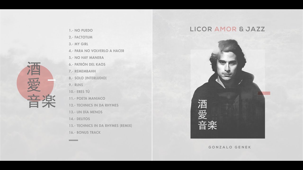 Watch 10. Gonzalo Genek - Eres Tú | Licor Amor & Jazz on YouTube