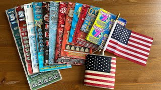 Scratching $1,776 in Red, White & Blue NC Lottery Tickets for July 4th! 🇺🇸America 250!🇺🇸