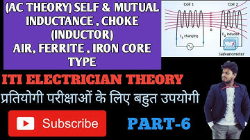SELF & MUTUAL INDUCTANCE, INDUCTOR OR CHOKE BY- R.K.SHARMA SIR , PART-6