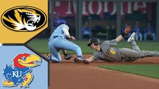 #22 Missouri vs Kansas Baseball Highlights (BORDER SHOWDOWN) College Baseball Highlights 2023