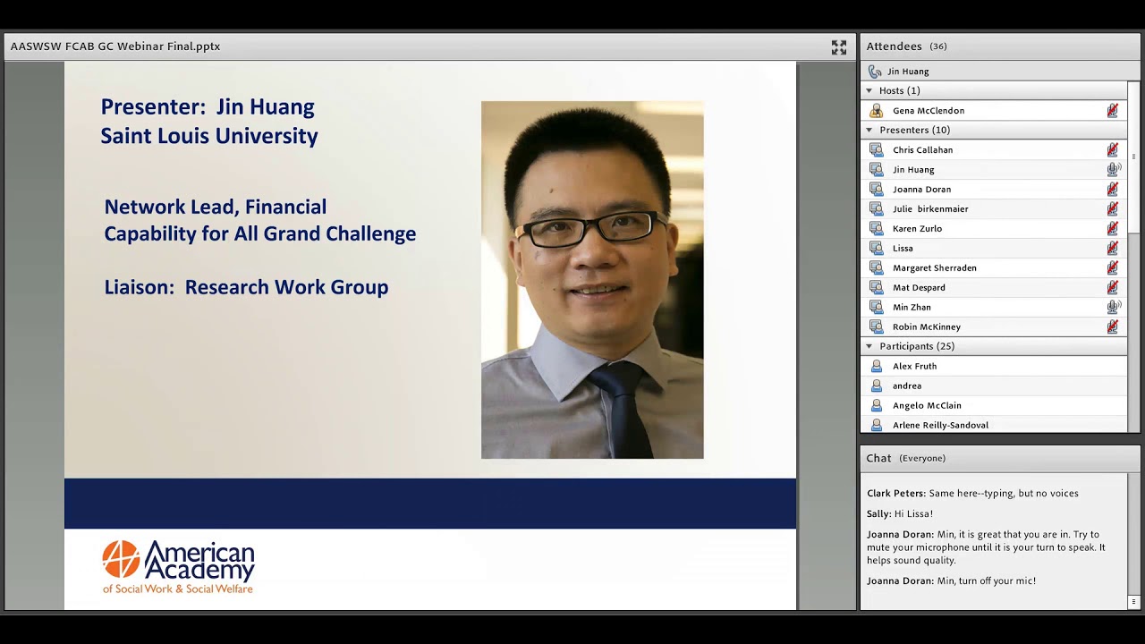 Webinar: Financial Capability and Asset Building for All