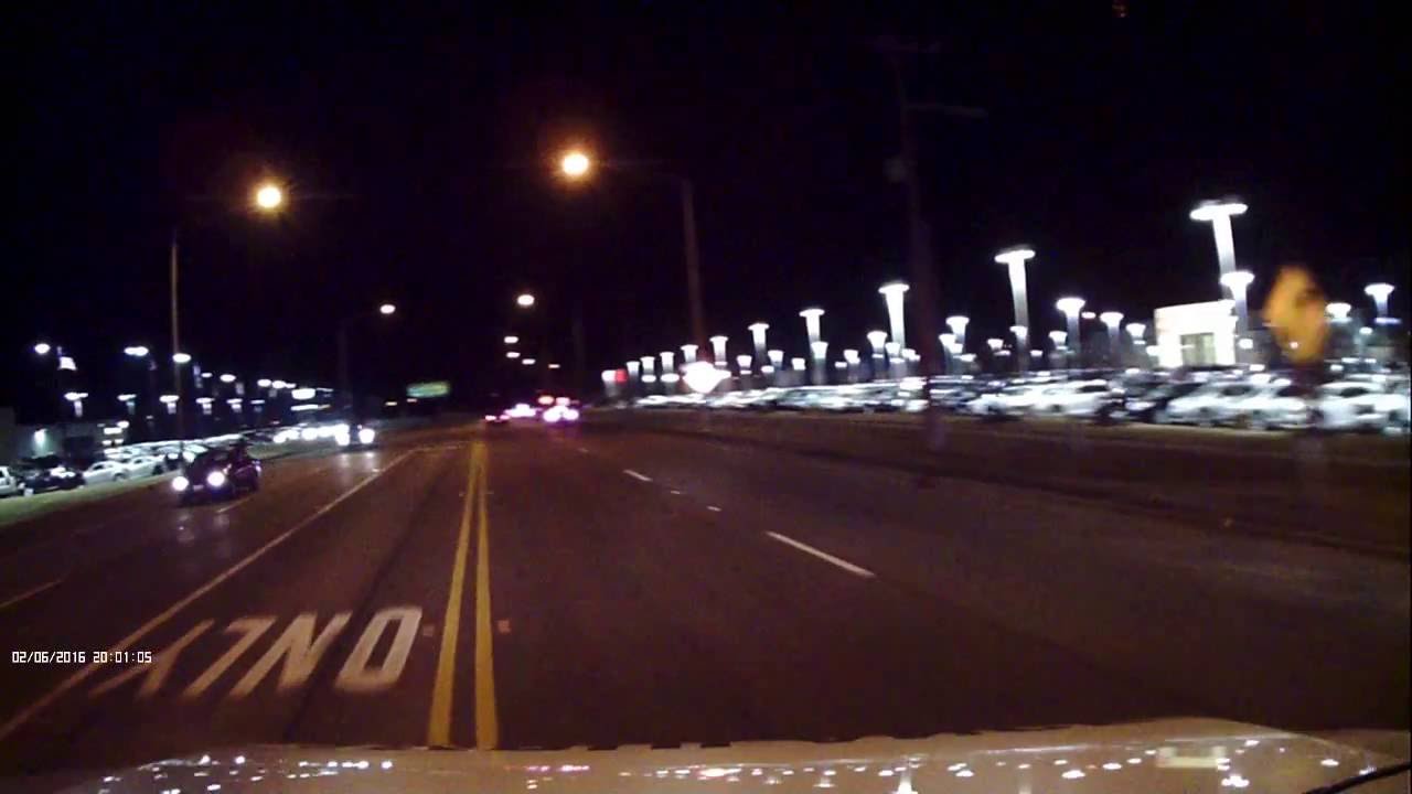 Ambulance Code 3 at Night in Naperville