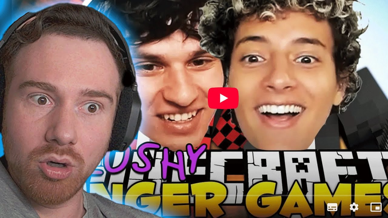 SLUSHY NOOBZ | EPIC MINECRAFT HUNGER GAMES | UDYZYZ REACTION