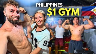 We Trained at a $1 GYM in the Philippines.. Not What We Expected! 🇵🇭