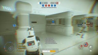 Getting a kill with a flash grenade.