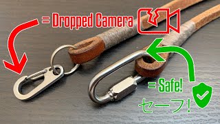 Upgrade Heavy-Duty Quick-Release System for Gordy’s Leather & Other Camera Neck Straps [4K ASMR]