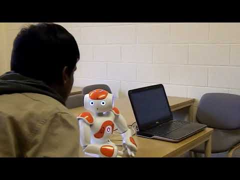NAO face tracking module demo
