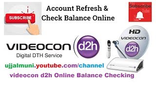 Videocon d2h Online Balance Checking 2020 screenshot 2