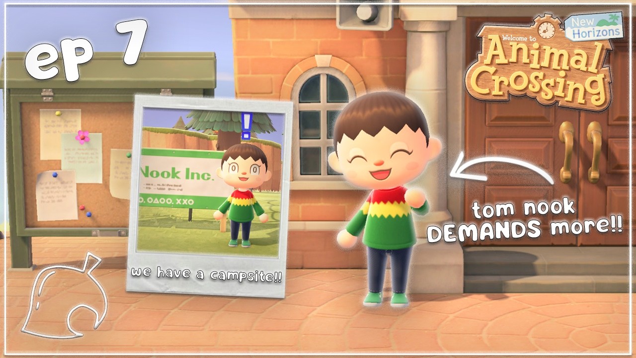 UPGRADING our resident services!! 🌿 | animal crossing #7