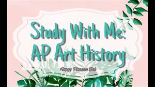 Study With Me: AP Art History ~ Flashcards & Readin