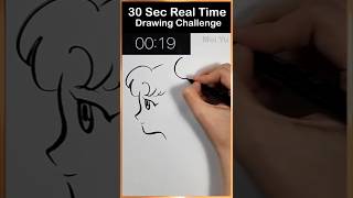 Can I Make It In Time?? 🤯 30 Sec Real-Time Drawing Art Challenge: Draw with Mei Anime Book Pre-Order