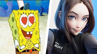 Spongebob Simps For Samsung Girl