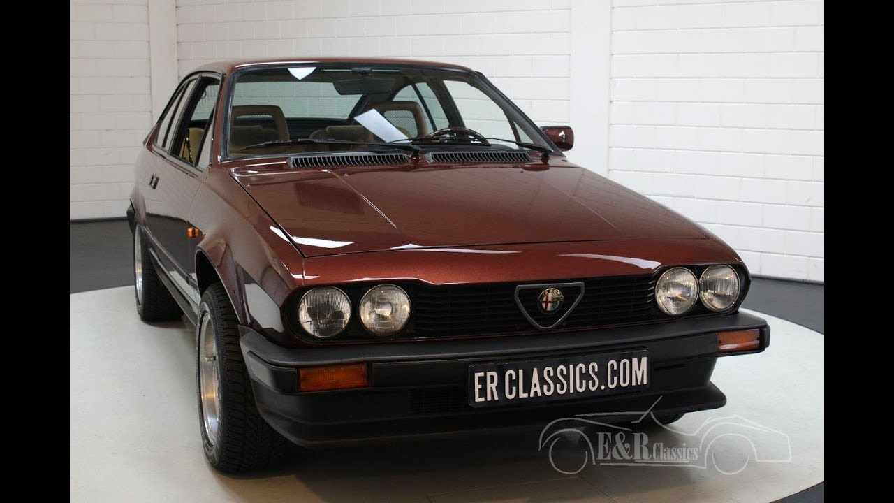 Alfa Romeo Alfetta Gtv 2.0 1986 -Video- Www.Erclassics.Com - Youtube
