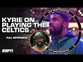 Kyrie irving on playing celtics in the finals itll be a chess match im looking forward to it