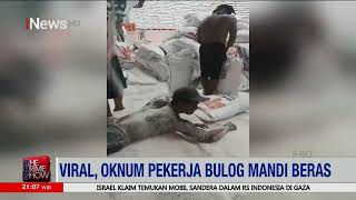 Video Mandi Beras Jadi Viral, Pekerja Gudang Bulog Surabaya Dipecat