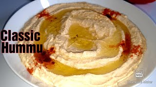 How to make||hummus with tahini/Lebanese style Resimi