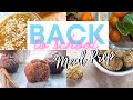 BACK TO SCHOOL 2020 // MEAL PREP // OVERNIGHT OATS + ENERGY BALLS + PROTEIN SNACK + PUMPKIN MUFFIN
