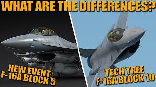 What Are The Differences You Should Expect In The New Event F-16 Block 5 - War Thunder