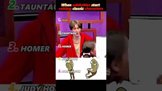 When  celebrltles startvoicing classic characters