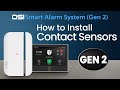 Osi smart alarm system gen 2  how to install contact sensors  placement tips  osi go direct