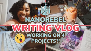 NaNoRebel Writing Vlog: Week 1 - Dev Edits, Copy Edits, and Smoothies [CC] @LiselleSambury