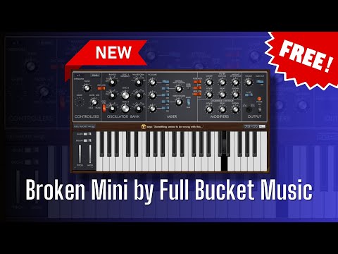 Broken Mini Synthesizer v0.8.15 WiN MAC YouTube Video