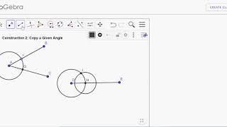 Copy an angle