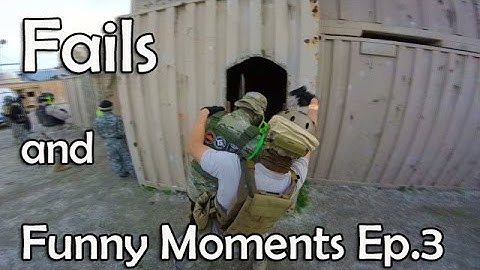 Airsoft Fails and Funny Moments Episode 3
