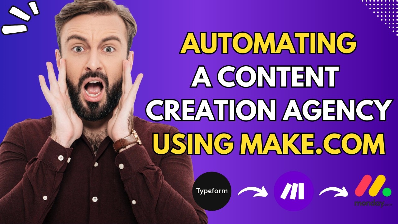 I Automated an ENTIRE Content Creation Agency using Make.com