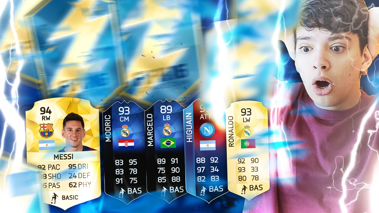 ODDIO! HO TROVATO MESSI 2 VOLTE! + TOTY & TOTS - BEST FIFA 16 PACK OPENING